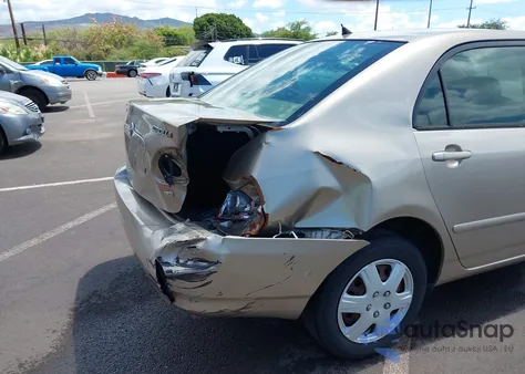 2006 Toyota Corolla Le из США, поврежденный, VIN 1NXBR32E86Z760473